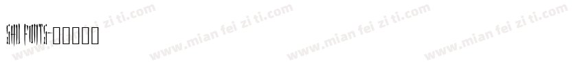SHU FONTS字体转换